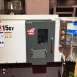 Haas ST15SY turning center prototype